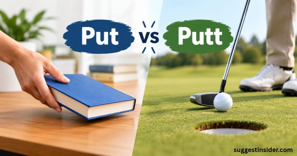 Put vs Putt_ One Spelling, Two Verbs